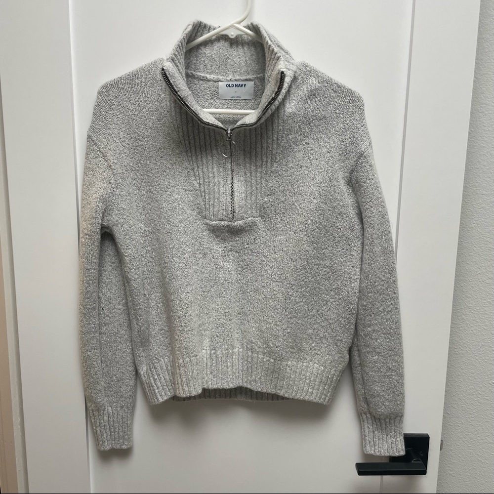 Old Navy Half-Zip Crop pullover